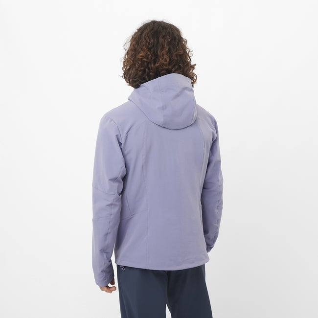 Salomon Outpeak Softshell - Chaqueta cortavientos con capucha para hombre Oferta especial