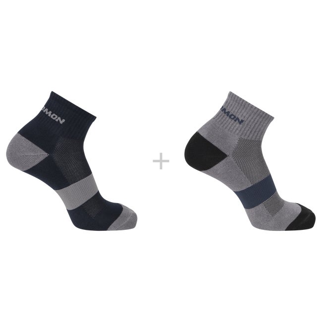 Salomon Evasion Ankle 2-Pack - Calcetines unisex Grandes ahorros