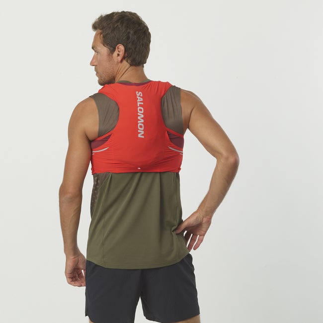 Salomon Sense Pro 5 - Chaleco de running unisex con bidones incluidos En oferta