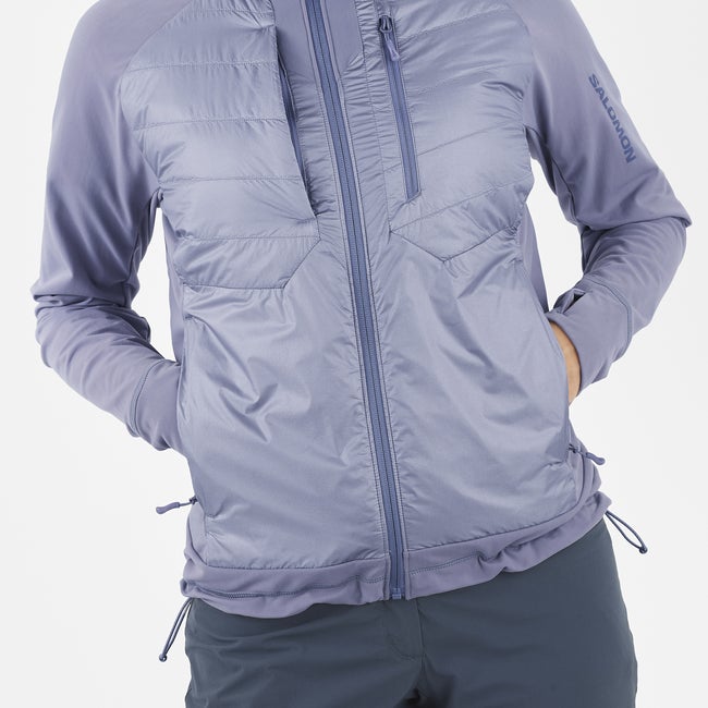 Salomon Elixir Hybrid - Chaqueta aislada con capucha para mujer Últimos 3 días