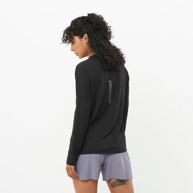 Salomon Sense Aero Graphic - Camiseta de manga larga para mujer Últimos 3 días