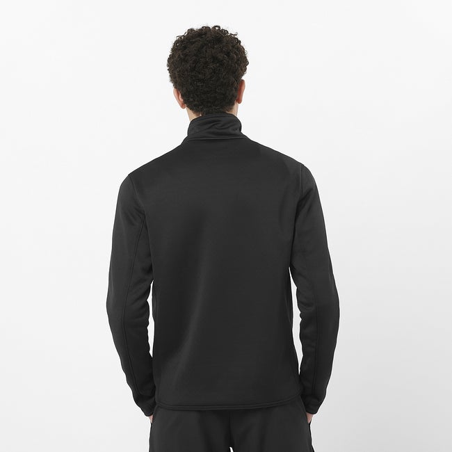 Salomon Outline Warm - Chaqueta intermedia de cremallera completa para hombre Última moda