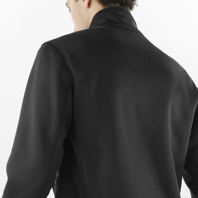 Salomon Outline Warm - Chaqueta intermedia de cremallera completa para hombre Última moda