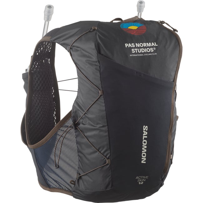 Salomon Pas Normal Studios Active Skin 12 - Chaleco de running unisex con bidones incluidos Precio de fábrica
