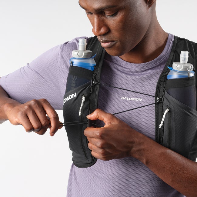 Salomon Sense Pro 6 - Bolsa de running unisex con bidones incluidos Solo hoy