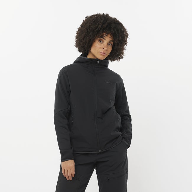 Salomon Outline Hybrid Warm - Chaqueta intermedia con capucha para mujer