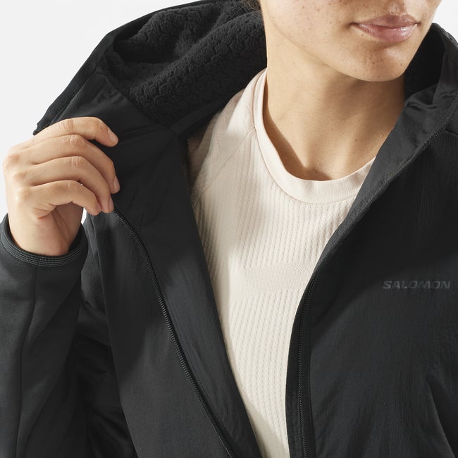 Salomon Outline Hybrid Warm - Chaqueta intermedia con capucha para mujer Precios de Black Friday