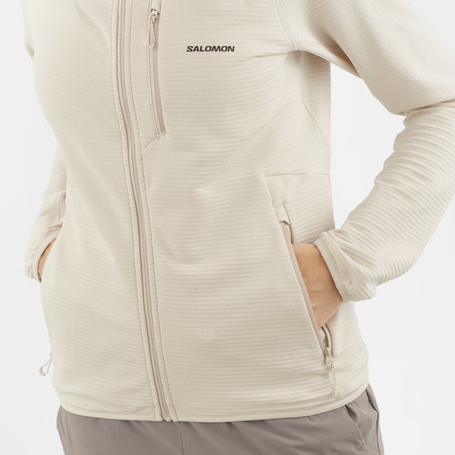 Salomon Essential Lightwarm - Chaqueta intermedia con capucha para mujer Oferta exclusiva