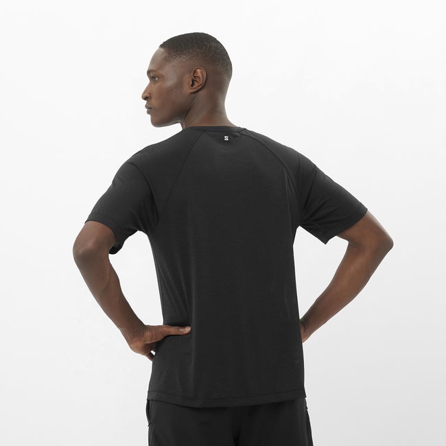 Salomon Shakeout Core - Camiseta de manga corta para hombre Promoción trimestral