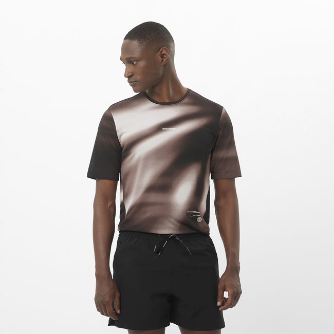 Salomon Shakeout Core - Camiseta de manga corta para hombre