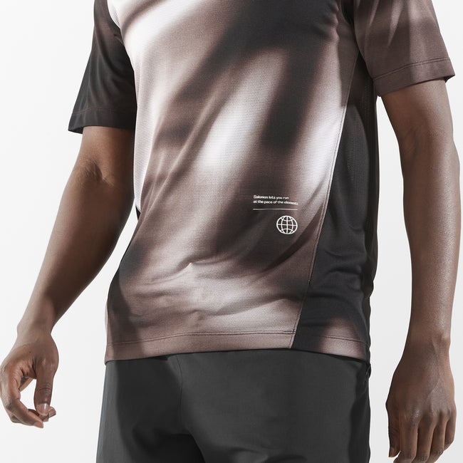 Salomon Shakeout Core - Camiseta de manga corta para hombre Tienda de fábrica