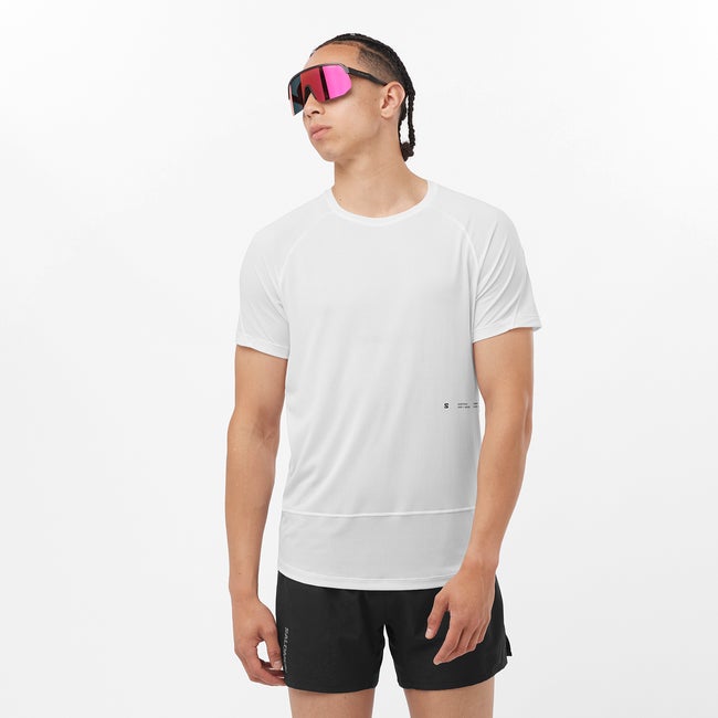 Salomon Cross Run Graphic - Camiseta de manga corta para hombre
