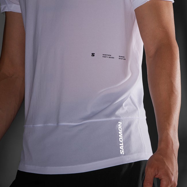 Salomon Cross Run Graphic - Camiseta de manga corta para hombre Precio ultrabajo