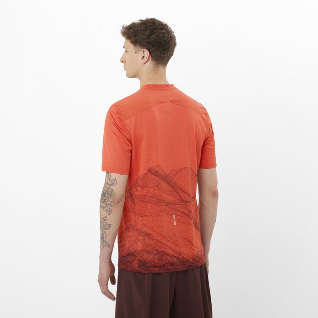 Salomon S/Lab Salomon Ultra Print - Camiseta de manga corta para hombre Outlet