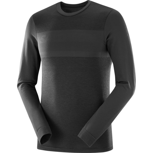 Salomon Essential Wool - Prenda interior de manga larga para hombre Rebajas
