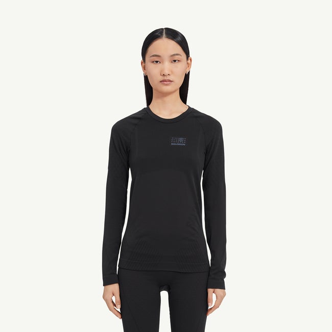 Salomon Salomon Seamless Top Mm6 - Prenda interior de manga larga unisex Venta caliente