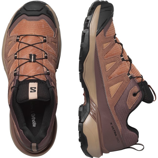 Salomon X Ultra 360 Leather - Zapatillas de senderismo para mujer 2025