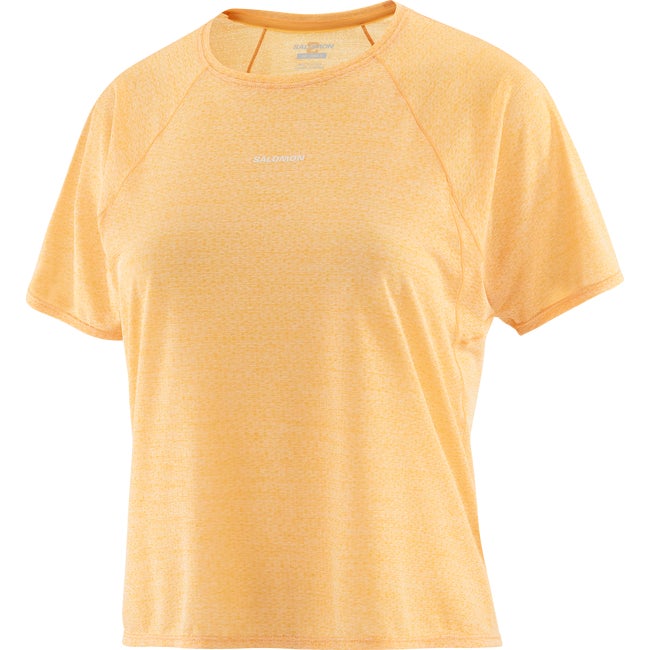 Salomon Shakeout Air Cropped - Camiseta de manga corta para mujer Tienda de fábrica