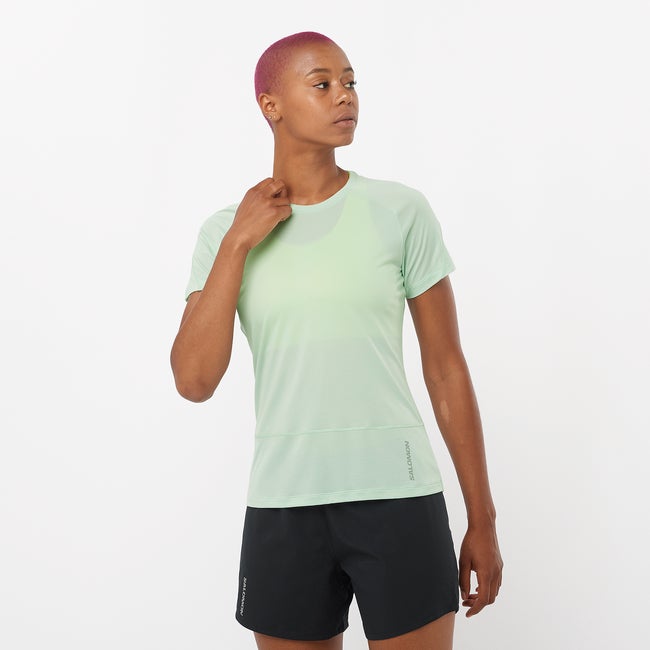Salomon Cross Run - Camiseta de manga corta para mujer Precios de Black Friday
