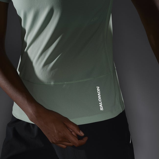 Salomon Cross Run - Camiseta de manga corta para mujer Precios de Black Friday