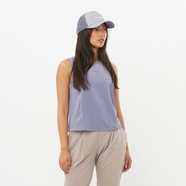 Salomon Trackline - Camiseta sin mangas para mujer