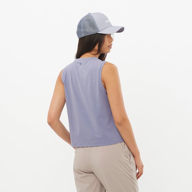 Salomon Trackline - Camiseta sin mangas para mujer Libre de impuestos