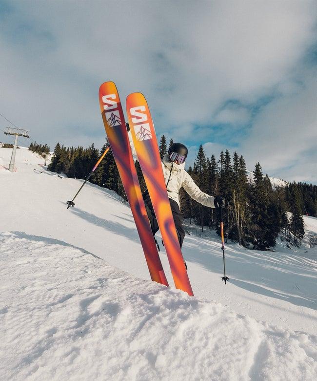 Salomon Qst Lumen 98 - Esquís de Freeride para mujer Venta caliente