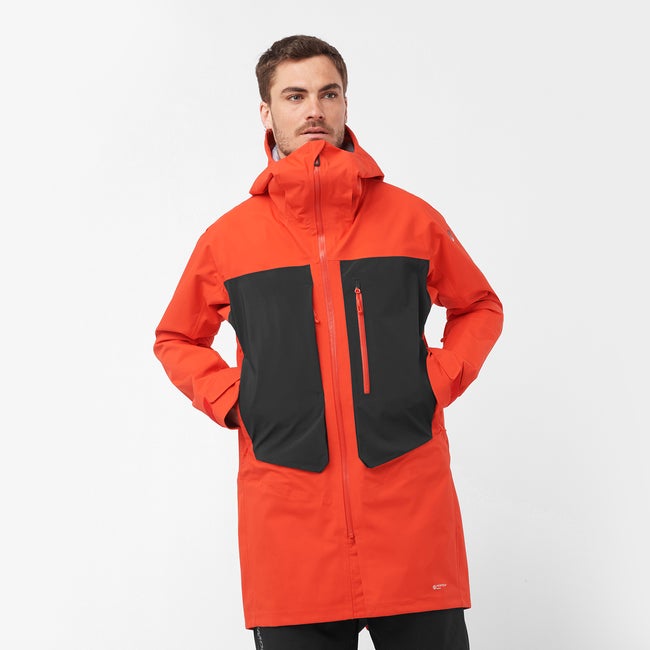 Salomon Stance 3l Long - Chaqueta shell para hombre