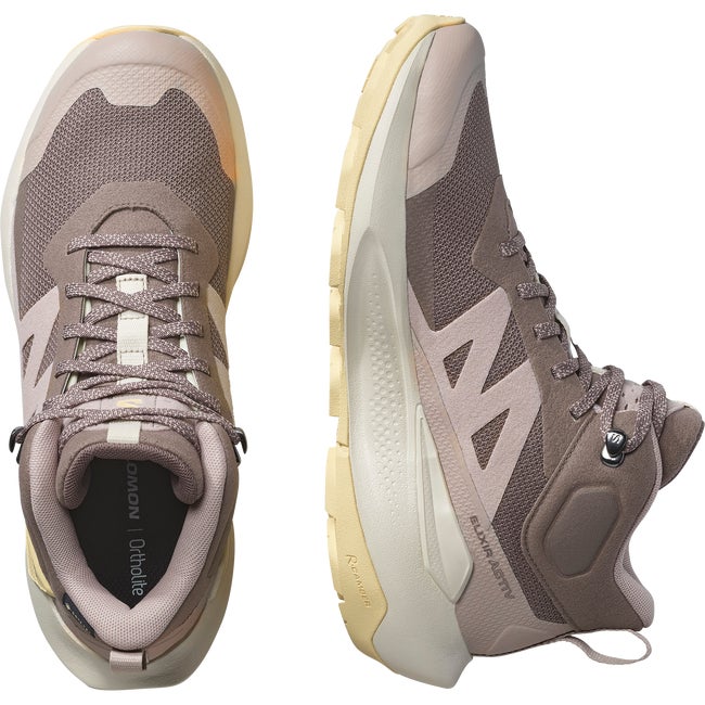Salomon Elixir Activ Mid Gore-Tex - Zapatillas de senderismo para mujer Precios de Black Friday