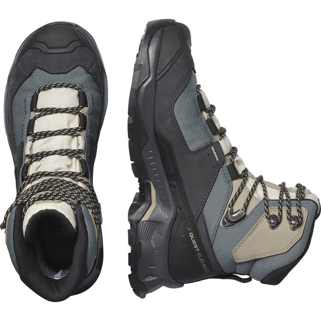 Salomon Quest Element Gore-Tex - Botas de senderismo de piel para mujer Última moda