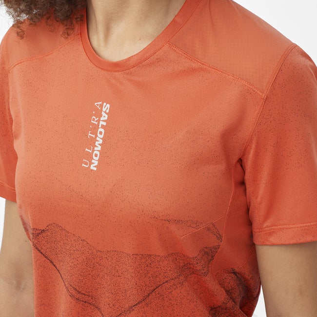 Salomon S/Lab Salomon Ultra Print - Camiseta de manga corta para mujer Envío internacional gratuito