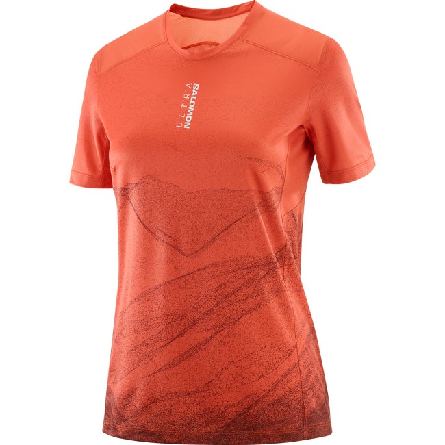 Salomon S/Lab Salomon Ultra Print - Camiseta de manga corta para mujer Envío internacional gratuito
