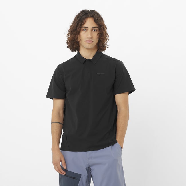 Salomon Trackline - Polo de manga corta para hombre
