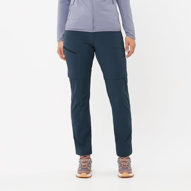 Salomon Wayfarer Zip Off - Pantalones para mujer