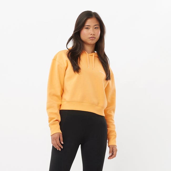 Salomon Short Hoodie - Sudadera con capucha para mujer