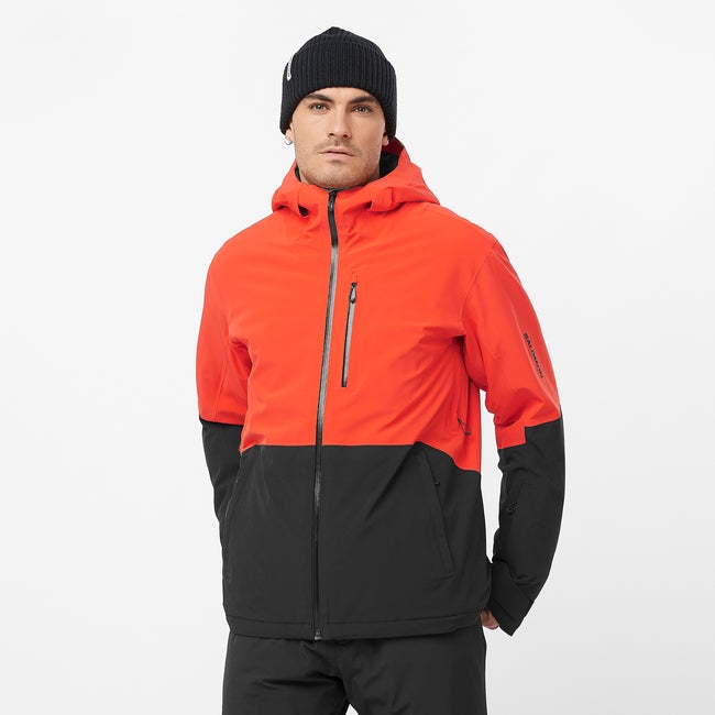 Salomon Highland - Chaqueta aislada con capucha para hombre