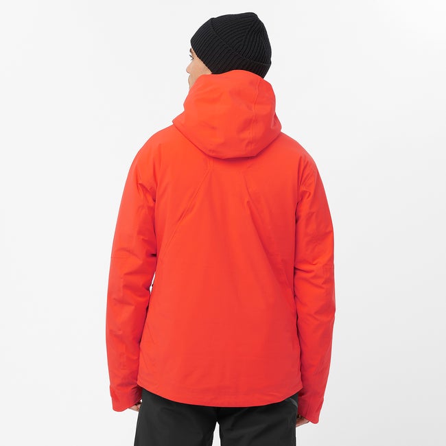 Salomon Brilliant - Chaqueta aislada con capucha para hombre Ofertas especiales