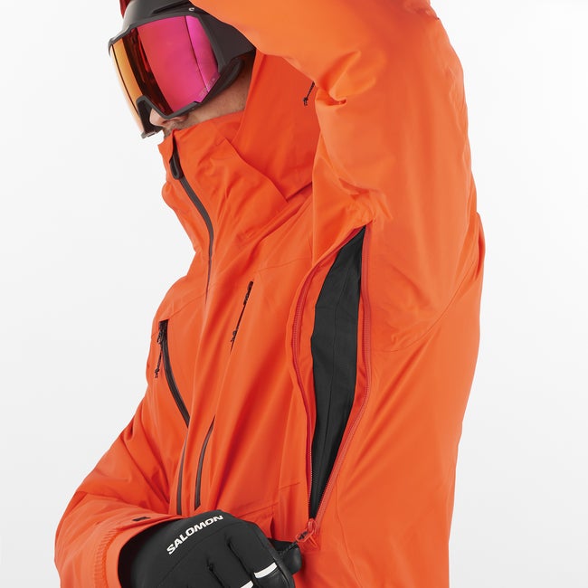 Salomon Brilliant - Chaqueta aislada con capucha para hombre Ofertas especiales