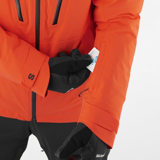 Salomon Brilliant - Chaqueta aislada con capucha para hombre Ofertas especiales