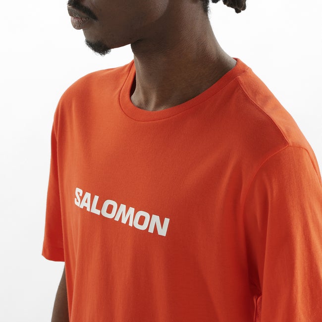 Salomon Salomon Logo Performance - Camiseta de manga corta para hombre 2025