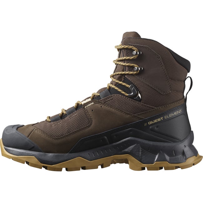 Salomon Quest Element Gore-Tex - Botas de senderismo de piel para hombre Venta caliente