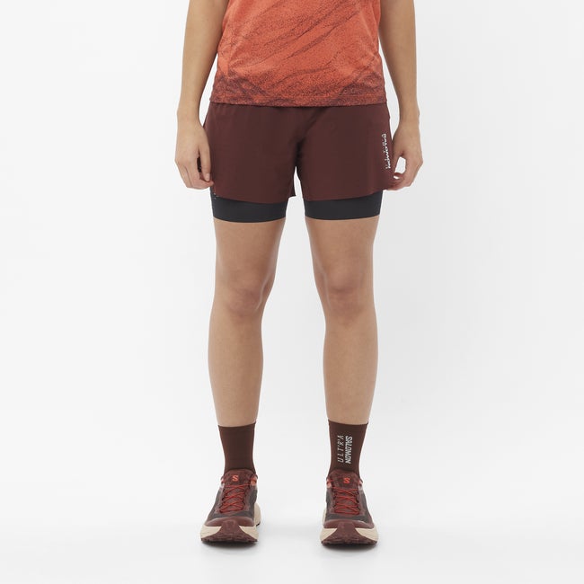 Salomon S/Lab Salomon Ultra 2in1 - Pantalón corto para mujer
