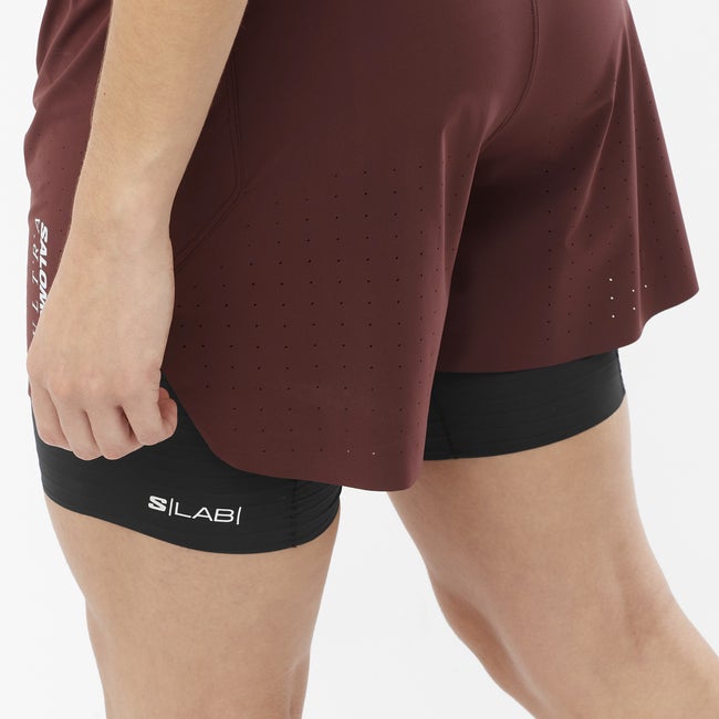 Salomon S/Lab Salomon Ultra 2in1 - Pantalón corto para mujer Oferta exclusiva