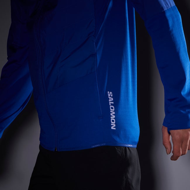 Salomon Outline All Season Hybrid - Chaqueta intermedia con capucha para hombre Rebajas de fin de temporada