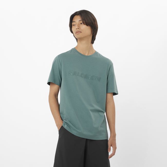 Salomon Salomon Logo - Camiseta de manga corta para hombre Rebajas baratas