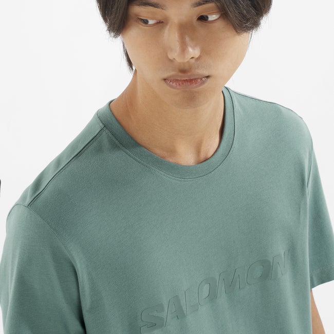 Salomon Salomon Logo - Camiseta de manga corta para hombre Rebajas baratas