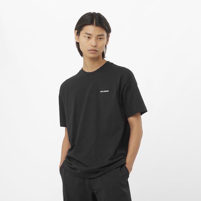 Salomon Chest Logo Rx - Camiseta de manga corta para hombre