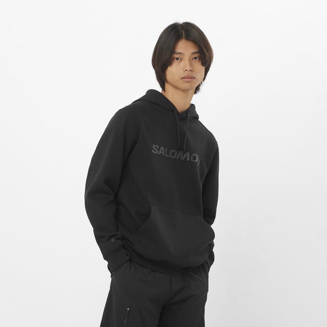 Salomon Salomon Logo - Sudadera con capucha para hombre Tienda