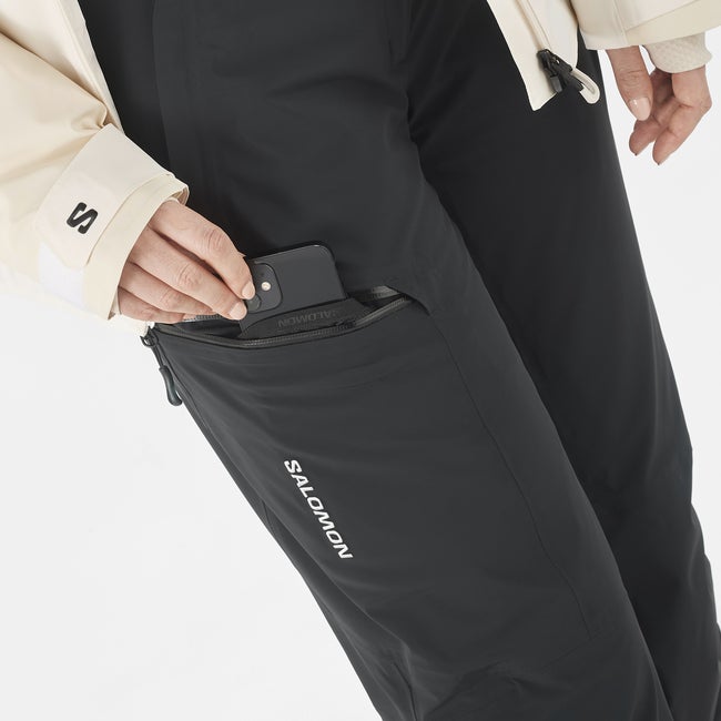 Salomon Brilliant - Pantalón de esquí para mujer Liquidación