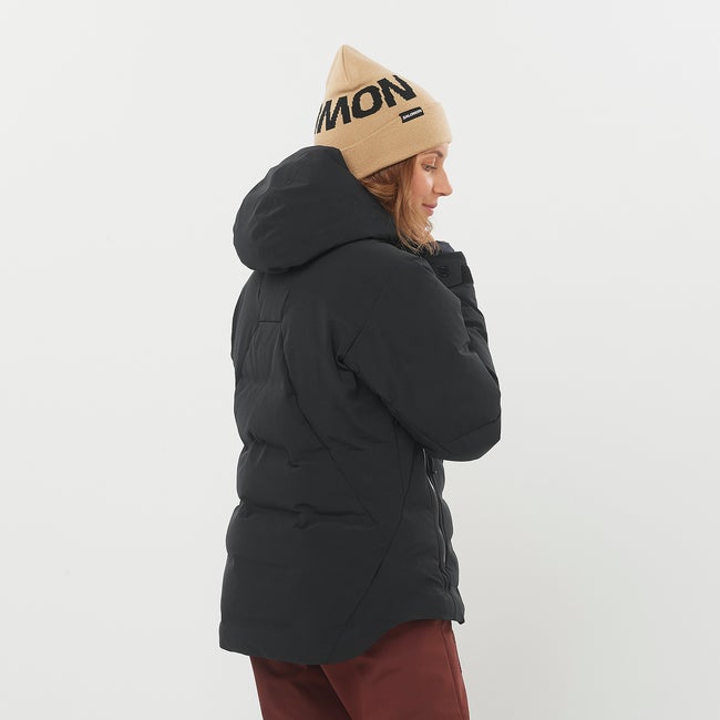 Salomon Alpenflow Down - Chaqueta de plumón con capucha para mujer Tienda de fábrica